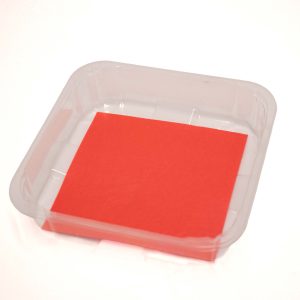Weyland HP62-40 Unvented Punnet with Red Pad (600/Box, 12000/Plt)